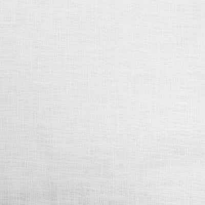 50"x84" Blackout Slub Weave Raw Edge Curtain Panel White - Threshold