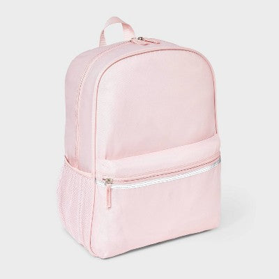 23L Backpack - Dealworthy Pink: Volume 23, Zip Closure, Fits Laptop 16 Inches