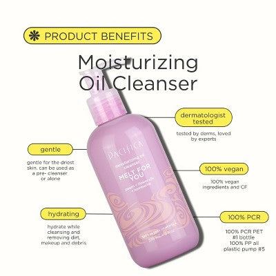 Pacifica Moisturizing Oil Cleanser - Melt for You - 8 fl oz