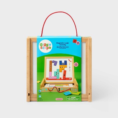 Magnetic Logic Activity 40pc - Gigglescape: Jigsaw for Kids, Creative Thinking, Ages 4+, Problem Solving