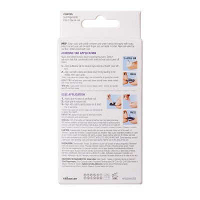 KISS Products Gel Fake Nails - Aim High - 32ct