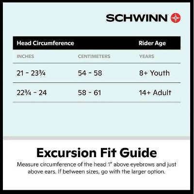 Schwinn Excursion Mountain Bike Helmet - Black