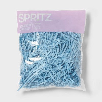 1.25oz Crinkle Easter Grass Light Blue - Spritz