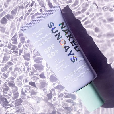Naked Sundays Collagen Glow 100% Mineral Perfecting Priming Lotion - SPF50 + - 50ml