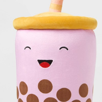 Boba Light-Up Stuffed Plush Kids' Throw Pillow Purple - Pillowfort