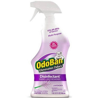OdoBan Ready to Use Liquid Fabric and Air Freshener Disinfectant - Lavender - 32 fl oz