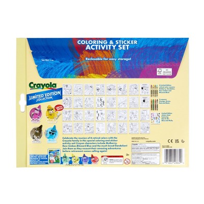 Crayola Limited Edition Coloring and Activity Pad 32 Pages Wild Journeys