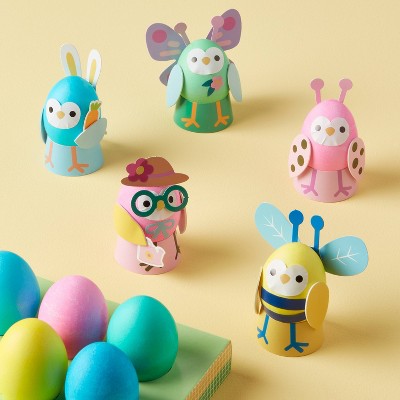 Featherly Friends 4pc Easter Egg Decorating Kit - Spritz