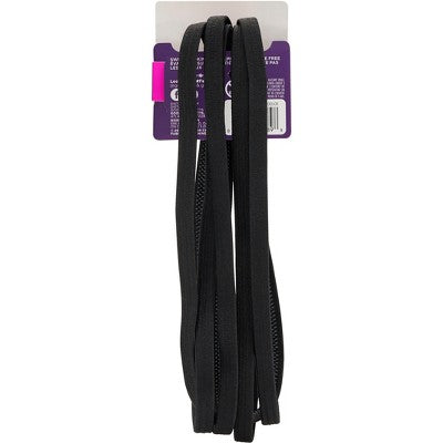 Goody Slideproof Thin Headbands - 5ct
