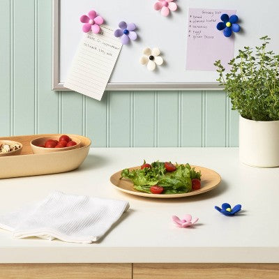 12pc Flower Fridge Magnet Set - Room Essentials
