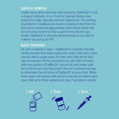 DiaResQ Toddler's Calming Relief - Vanilla - 0.25oz/3ct