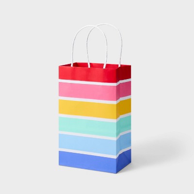 XS Striped Gift Bag - Spritz