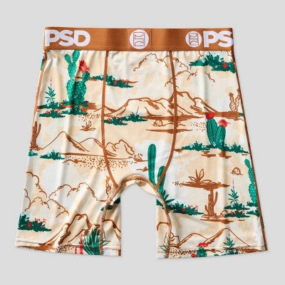 PSD Men's Western Desert Boxer Briefs - Red L
