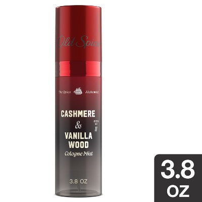 Old Spice x The Spice Alchemist Collection Men's Crafted for Compliments Cologne Mist - Cashmere and Vanilla Wood - 3.8 fl oz