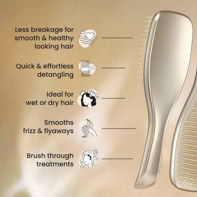 Tangle Teezer Chrome Ultimate Detangler - Champagne Gold