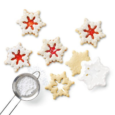 Holiday Linzer Sandwich Cookie Baking Kit - 10oz - Favorite Day