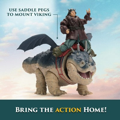 How to Train Your Dragon Fishlegs & Meatlug Figures