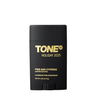 TONE by AMP Holiday Limited Edition Aluminum-Free Deodorant - Pine and Cypress - 2.65oz