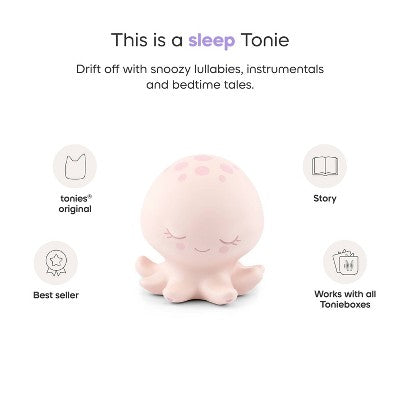 tonies Sleepy Friends: Bedtime Stories with Sleepy Octopus Tonie Figurine *ADD 3 TO YOUR CART & 1 IS FREE!*