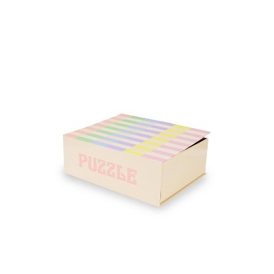 Puzzle Keepsake Box Checkered - Bullseye's Playground