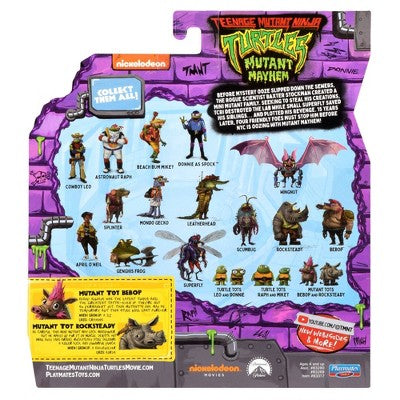 Teenage Mutant Ninja Turtles: Mutant Mayhem Bebop & Rocksteady Mutant Tots Mini Figure Set - 2pk