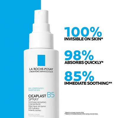 La Roche Posay Cicaplast B5 Spray For Dry Skin Irritation - 3.38oz