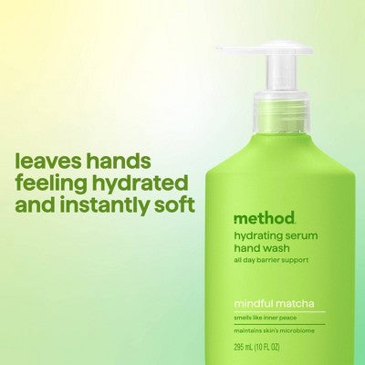 Method Hydrating Hand Serum - Mindful Matcha - 10 fl oz: Paraben-Free, Sulfate-Free, Phthalate-Free, Normal Skin