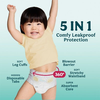 Pampers Swaddlers 360 Disposable Diapers OMS Pack - Size 6 - 92ct