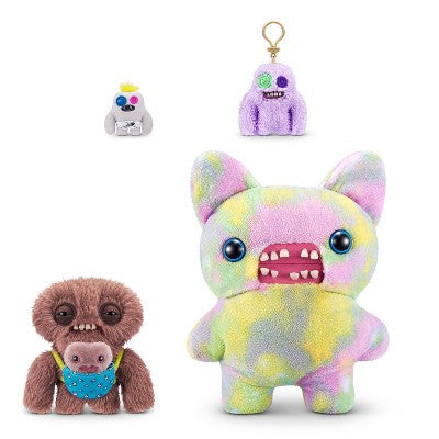 Fuggler Squidge Brown Long Pile Mini Rascals
