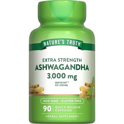 Nature's Truth Ashwagandha 3000mg | 90 Capsules