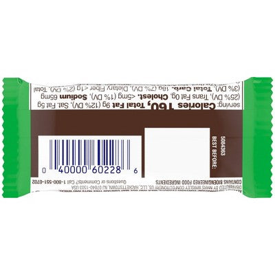Snickers Christmas Candy Trees Single Size Chocolate - 1.1oz