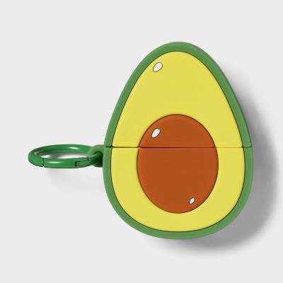 Apple AirPods Pro (1/2 Generation) Case - heyday Avocado: Silicone, Carabiner Clip