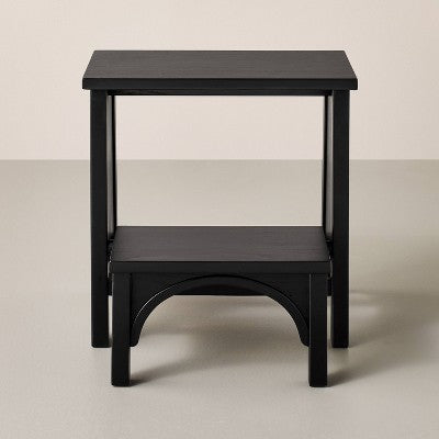Arch Step Stool Black - Hearth & Hand with Magnolia (LOCAL PICKUP ONLY)