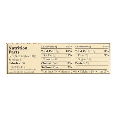 Chocolove Dark Chocolate Bar with Salted Almond Butter - Case of 10/3.2 oz