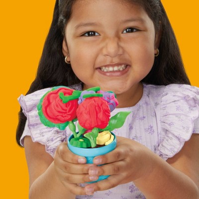 Play-Doh Blooming Flowers Playset - 15pc