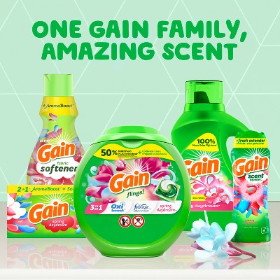Gain Liquid Laundry Detergent - Spring Daydream - 144oz