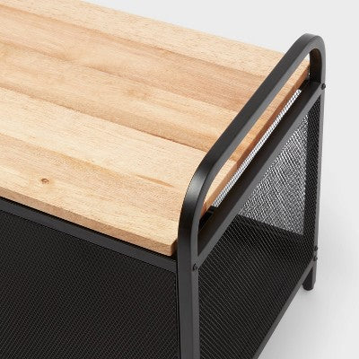 Metal Storage Bench - Brightroom (LOCAL PICKUP ONLY)