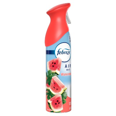 Febreze Air Mist Odor-Fighting Air Freshener - Watermelon - 8.1oz: Dye-Free, Phthalate-Free, Non-Powered