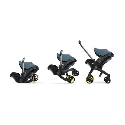 Doona Infant Car Seat + Latch Base Travel System - Ocean Blue: SEE DETAILS (LOCAL PICKUP ONLY)