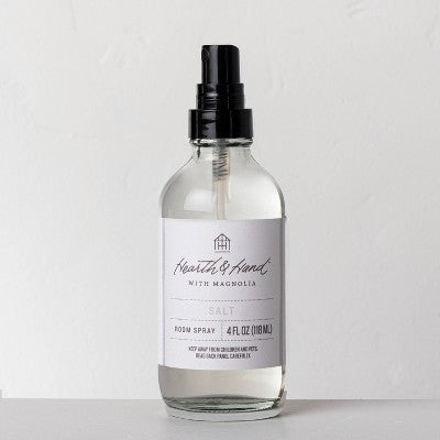 4 fl oz Salt Room Spray - Hearth & Hand with Magnolia: Non-Powered Liquid Freshener, Spring Scent