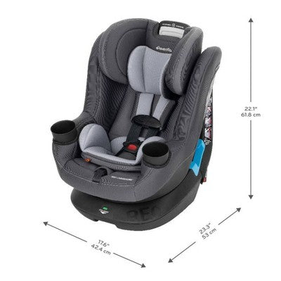 Evenflo REO by Revolve360 Rotating Convertible Car Seat with Quick Clean Cover - Danvers (LOCAL PICKUP ONLY)