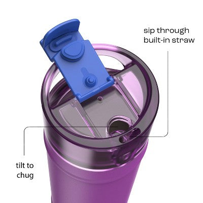 Bubba 24oz Stainless Steel with Dual Sip Lid Water Bottle - Moodbooster