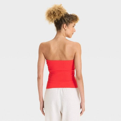 Women's Tube Top - A New Day Red S