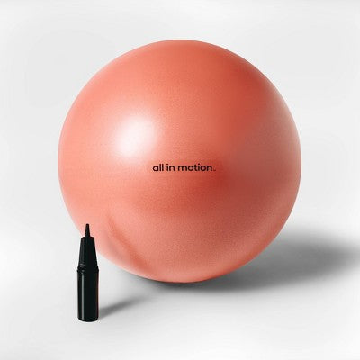 Weighted Stability Exercise Ball - Red 65cm - All In Motion