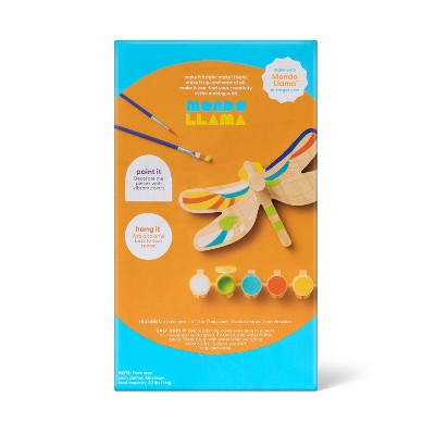 2ct Wooden Insect Hooks Summer Craft Painting Activity Kit - Mondo Llama