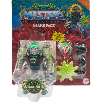 Masters of the Universe Origins Deluxe Collection Snake Face Action Figure