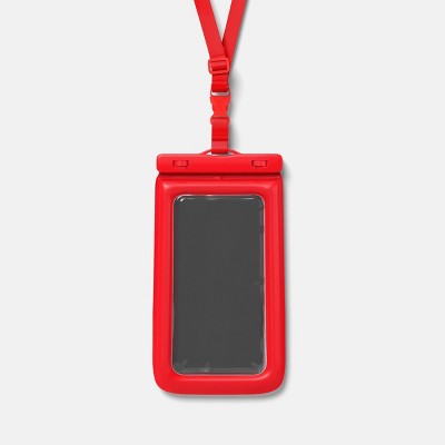 Waterproof Phone Pouch - heyday Red