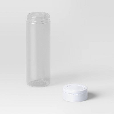 16oz Clear Water Bottle - Dealworthy Clear