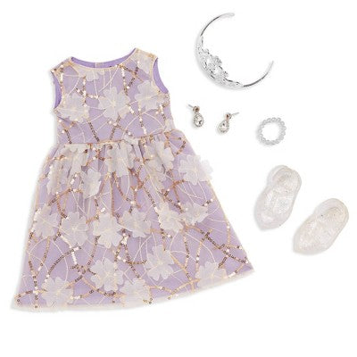 Our Generation Ambreal with Tiara & Floral Gown Outfit 18" Fashion Doll (LOCAL PICKUP ONLY)