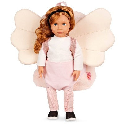 Our Generation Be Magical Doll Carrier Backpack with Wings for Kids' & 18" Dolls: Fits 16-19 Inch Doll, Polyester Material